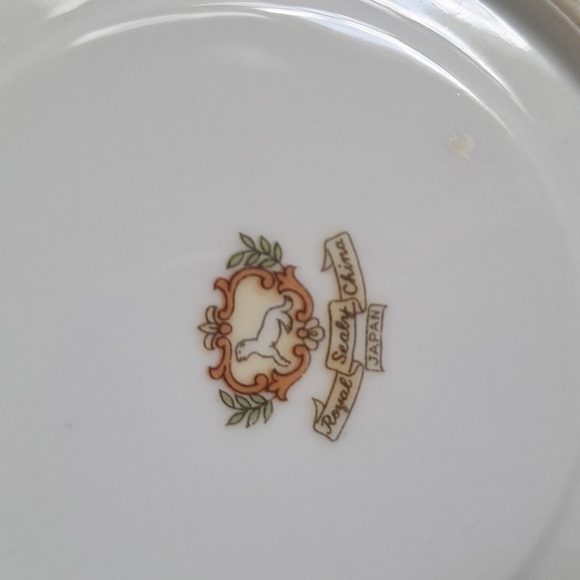 Vintage Porcelain Royal Sealy China Japan Teacup And Saucer Yellow Roses - Picture 8 of 10